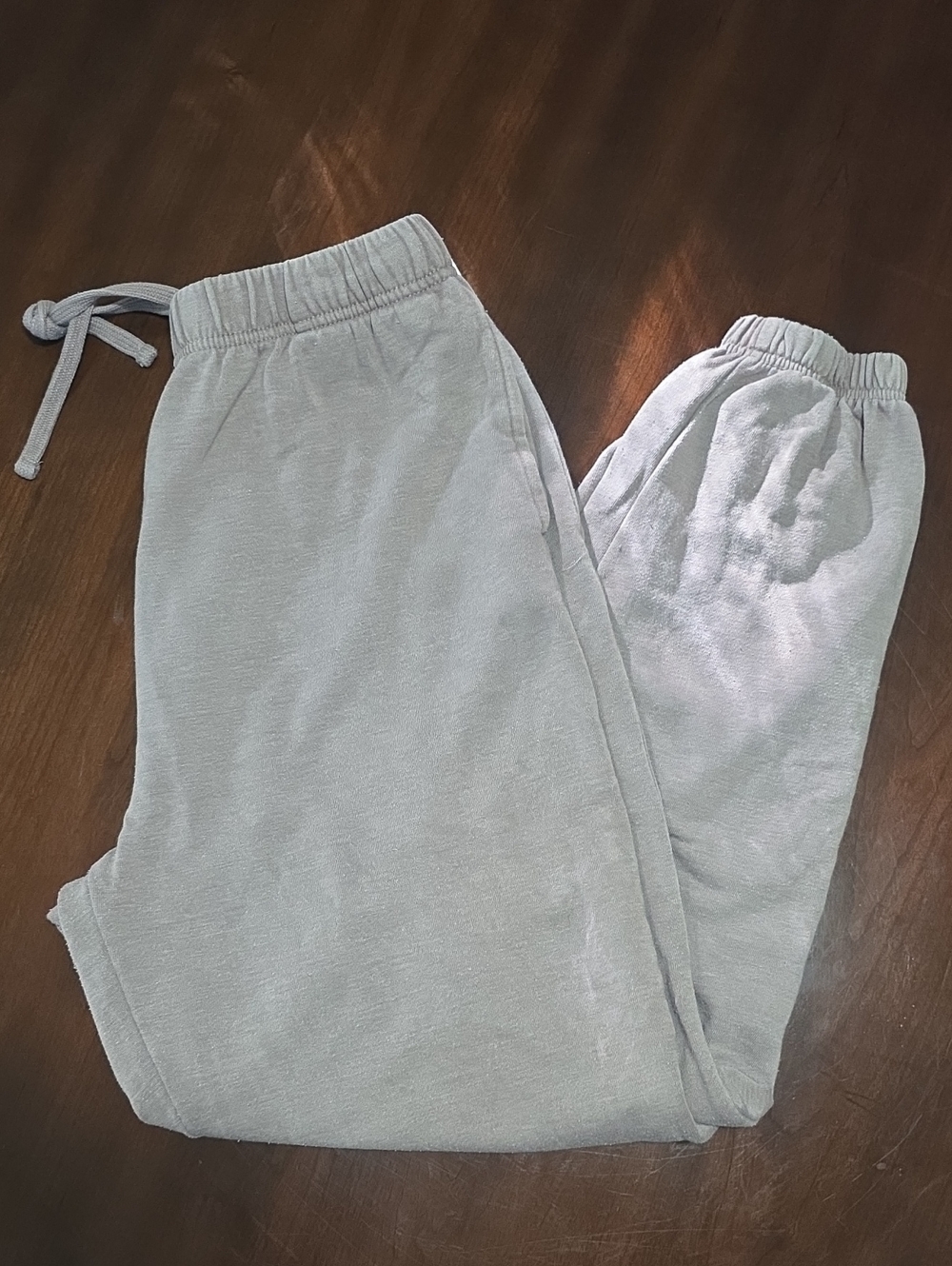 Garage Light Gray Sweatpants with Drawstring - Picture 1 of 7